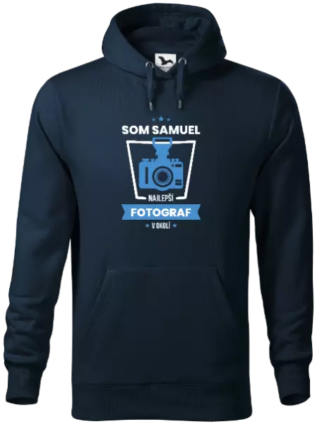 Pánska mikina Najlepší v okolí - fotograf