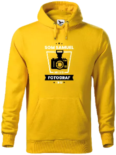 Pánska mikina Najlepší v okolí - fotograf