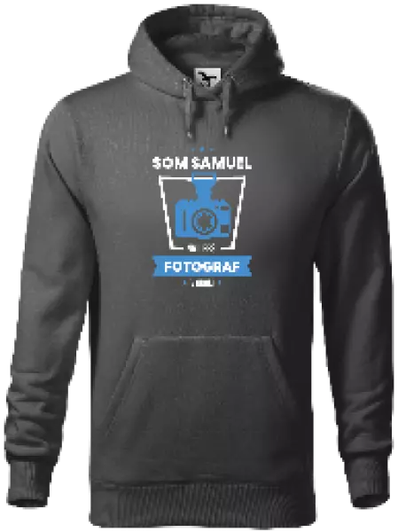 Pánska mikina Najlepší v okolí - fotograf