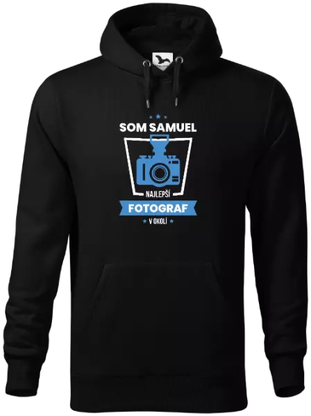 Pánska mikina Najlepší v okolí - fotograf