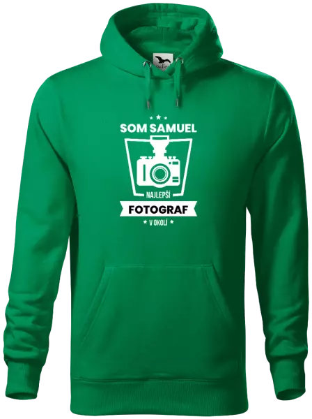 Pánska mikina Najlepší v okolí - fotograf