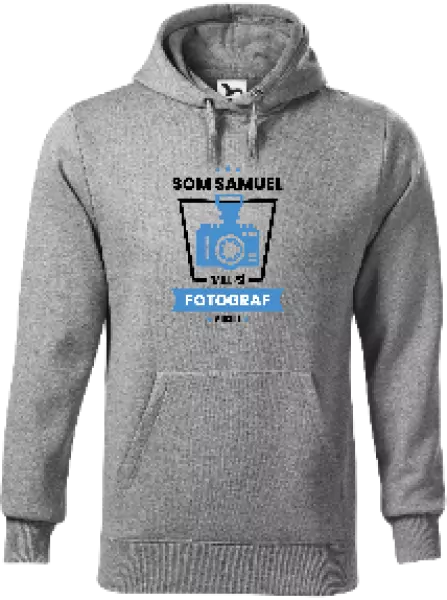 Pánska mikina Najlepší v okolí - fotograf