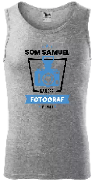 Pánske tielko Najlepší v okolí - fotograf