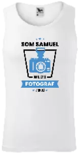 Pánske tielko Najlepší v okolí - fotograf