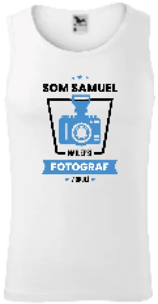 Pánske tielko Najlepší v okolí - fotograf