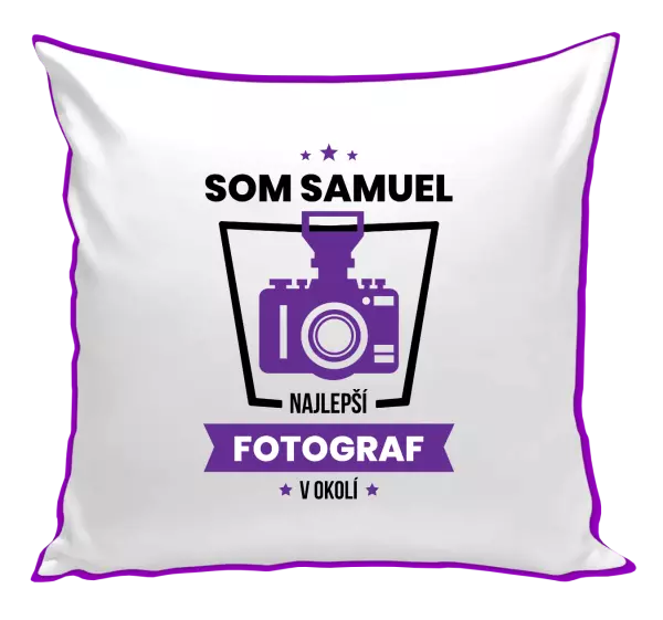 Vankúš Najlepší v okolí - fotograf