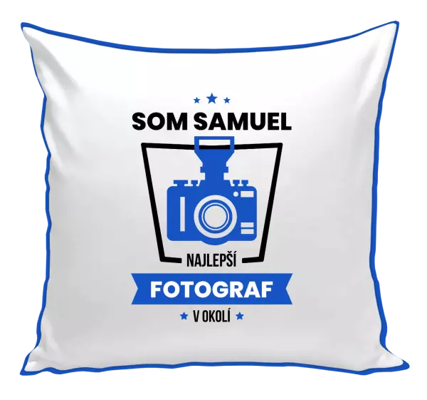 Vankúš Najlepší v okolí - fotograf