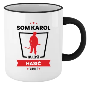 Hrnček Najlepší v okolí - hasič