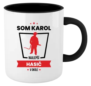 Hrnček  Najlepší v okolí - hasič