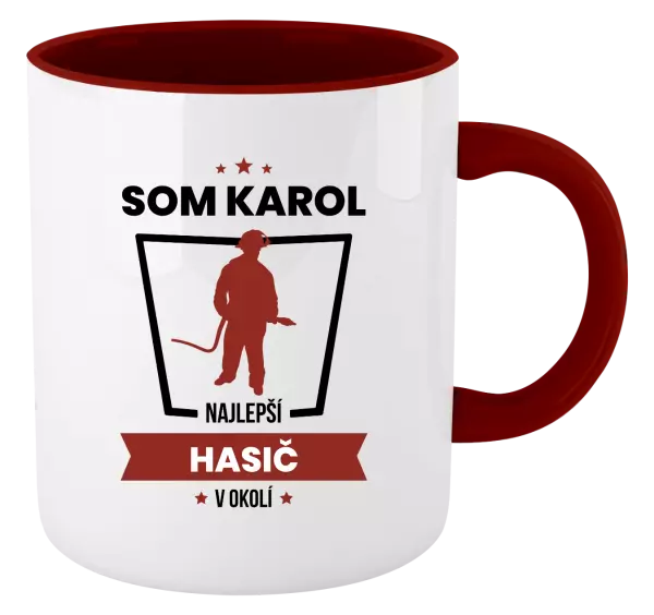 Hrnček  Najlepší v okolí - hasič