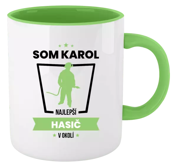 Hrnček  Najlepší v okolí - hasič