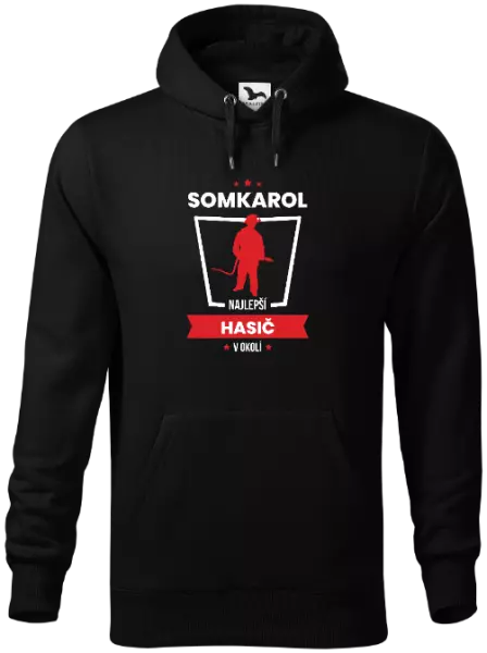Pánska mikina Najlepší v okolí - hasič