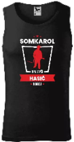 Pánske tielko Najlepší v okolí - hasič