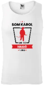 Pánske tielko Najlepší v okolí - hasič