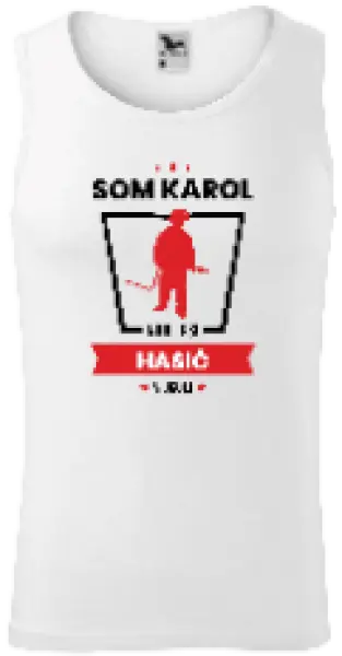 Pánske tielko Najlepší v okolí - hasič