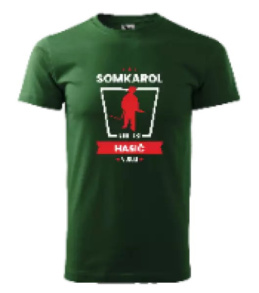 Pánske tričko Najlepší v okolí - hasič