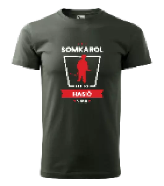 Pánske tričko Najlepší v okolí - hasič