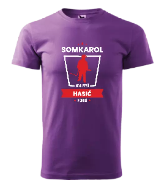 Pánske tričko Najlepší v okolí - hasič