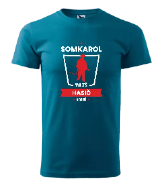 Pánske tričko Najlepší v okolí - hasič