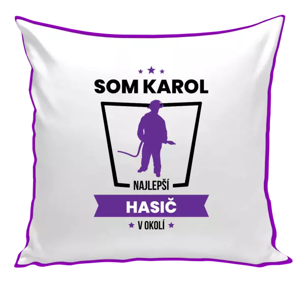 Vankúš Najlepší v okolí - hasič