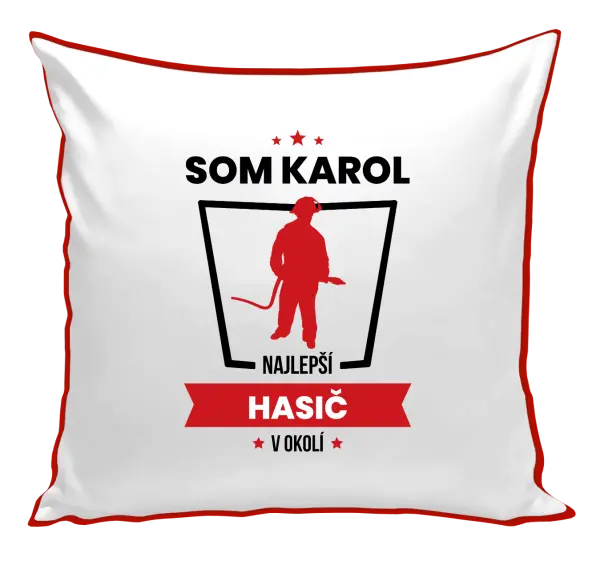 Vankúš Najlepší v okolí - hasič