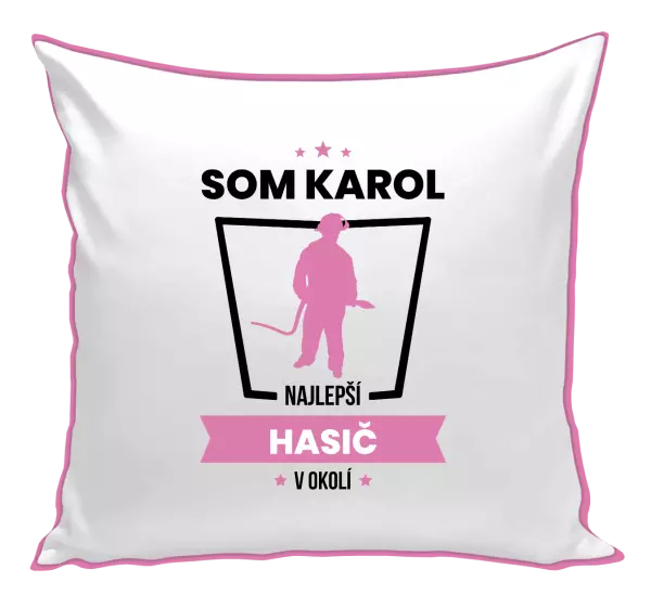 Vankúš Najlepší v okolí - hasič