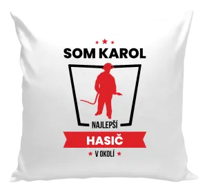 Vankúš Najlepší v okolí - hasič