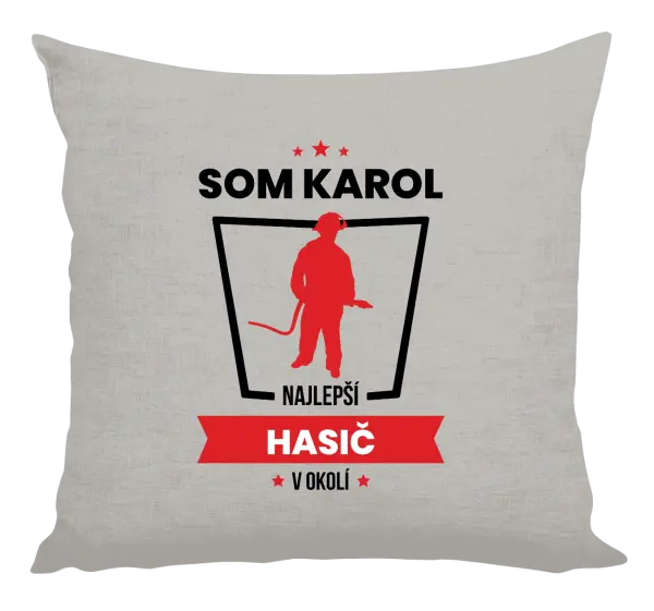 Vankúš Najlepší v okolí - hasič