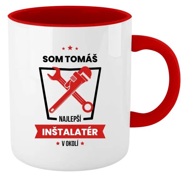 Hrnček  Najlepší v okolí - inštalatér