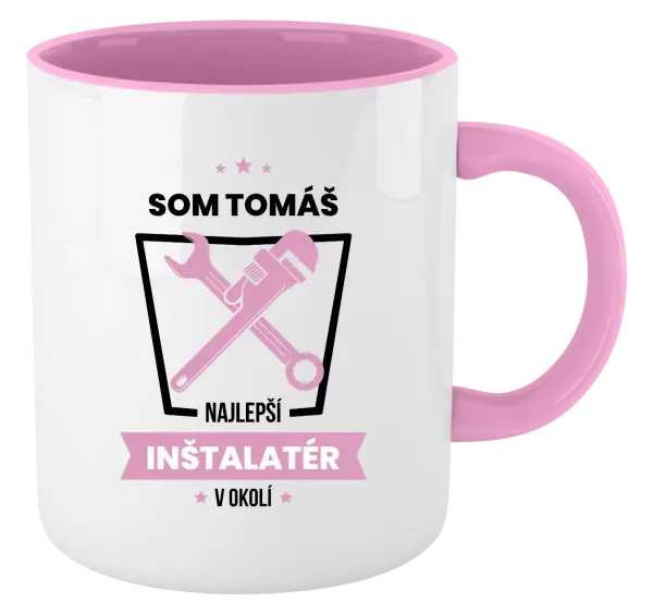 Hrnček  Najlepší v okolí - inštalatér