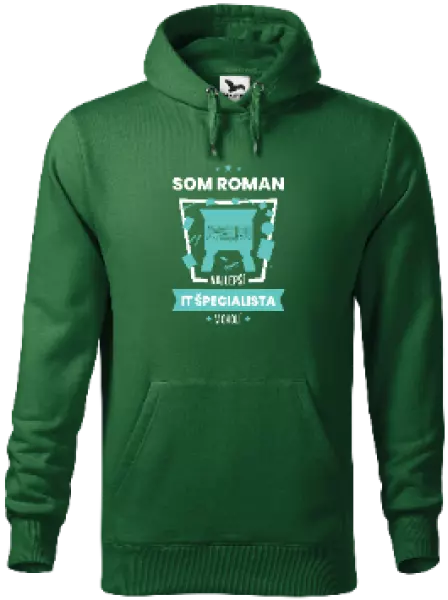 Pánska mikina Najlepší v okolí - IT špecialista