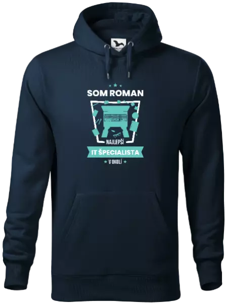 Pánska mikina Najlepší v okolí - IT špecialista