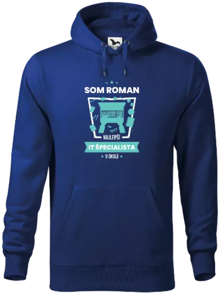 Pánska mikina Najlepší v okolí - IT špecialista