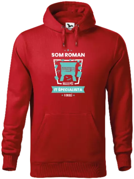 Pánska mikina Najlepší v okolí - IT špecialista