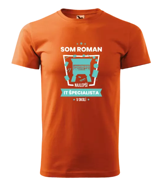 Pánske tričko Najlepší v okolí - IT špecialista