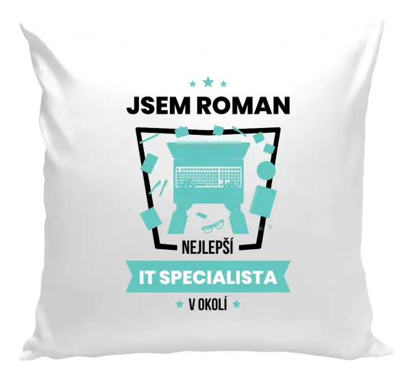 Vankúš Najlepší v okolí - IT špecialista