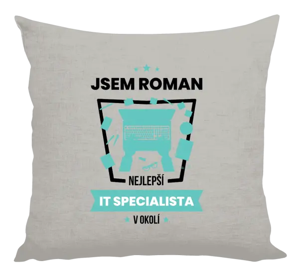 Vankúš Najlepší v okolí - IT špecialista