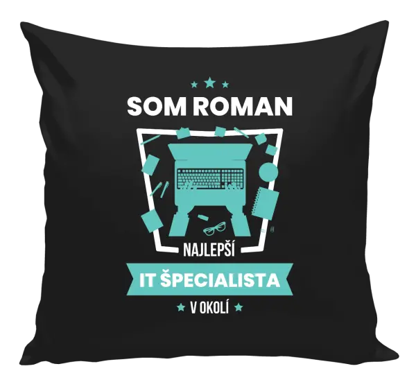Vankúš Najlepší v okolí - IT špecialista