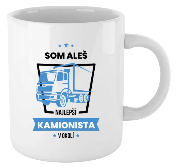 Hrnček Nejlepší v okolí - kamioňák