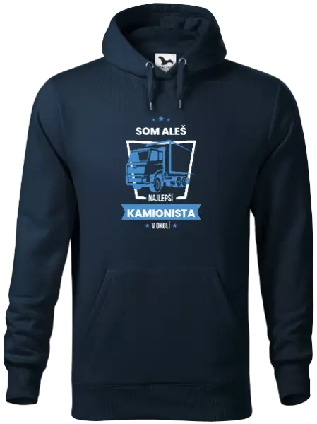 Pánska mikina Nejlepší v okolí - kamioňák