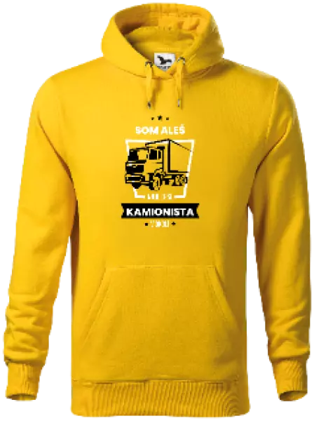 Pánska mikina Nejlepší v okolí - kamioňák