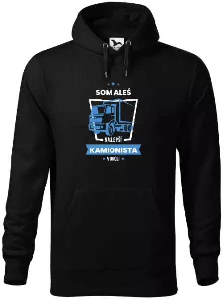 Pánska mikina Nejlepší v okolí - kamioňák