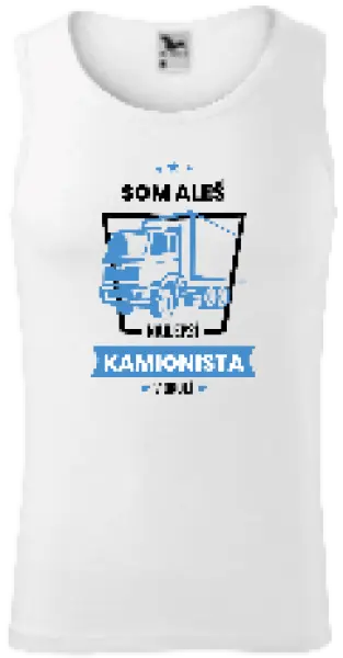 Pánske tielko Nejlepší v okolí - kamioňák