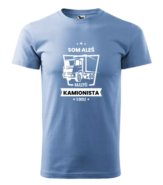 Pánske tričko Nejlepší v okolí - kamioňák