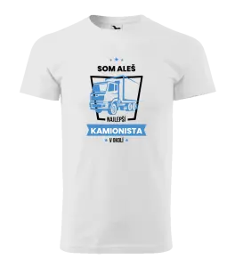 Pánske tričko Nejlepší v okolí - kamioňák
