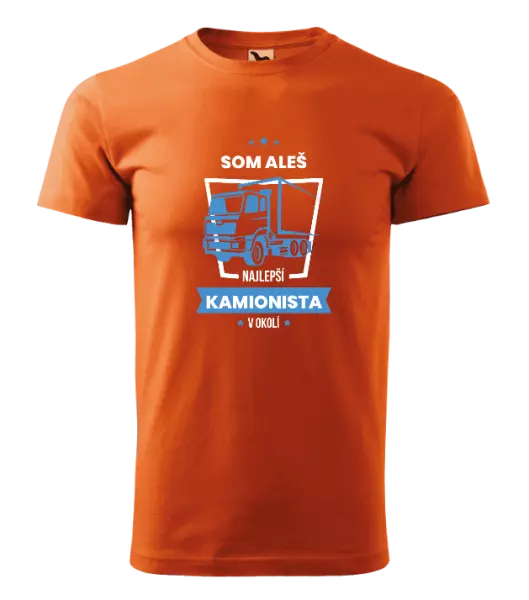 Pánske tričko Nejlepší v okolí - kamioňák