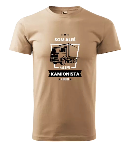 Pánske tričko Nejlepší v okolí - kamioňák