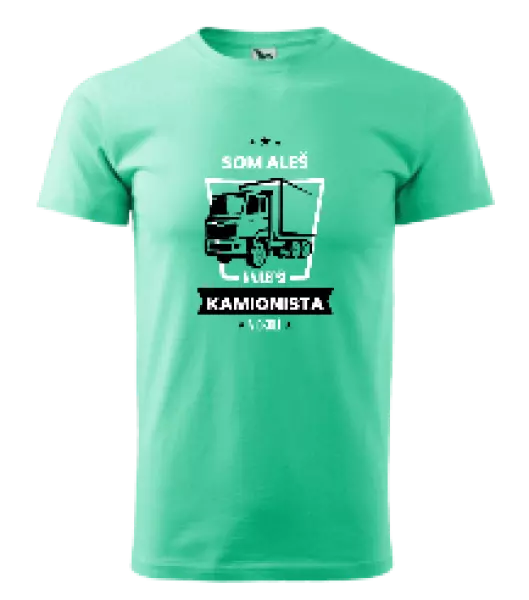 Pánske tričko Nejlepší v okolí - kamioňák