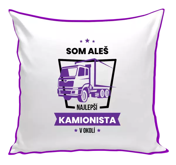 Vankúš Najlepší v okolí - kamionista