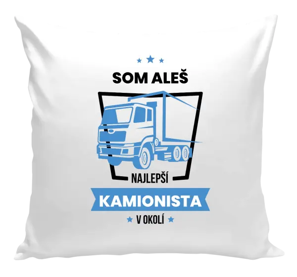 Vankúš Najlepší v okolí - kamionista